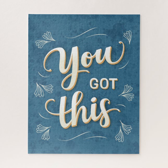 Quebra-cabeça de Cotação Motivacional (Vertical)