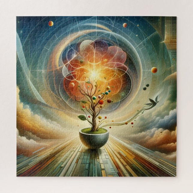 Quebra-cabeça de crescimento (Vertical)