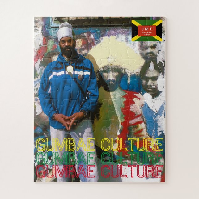 QUEBRA-CABEÇA DE CULTURA GUMBAE, 11" x 14", 252 pe (Vertical)