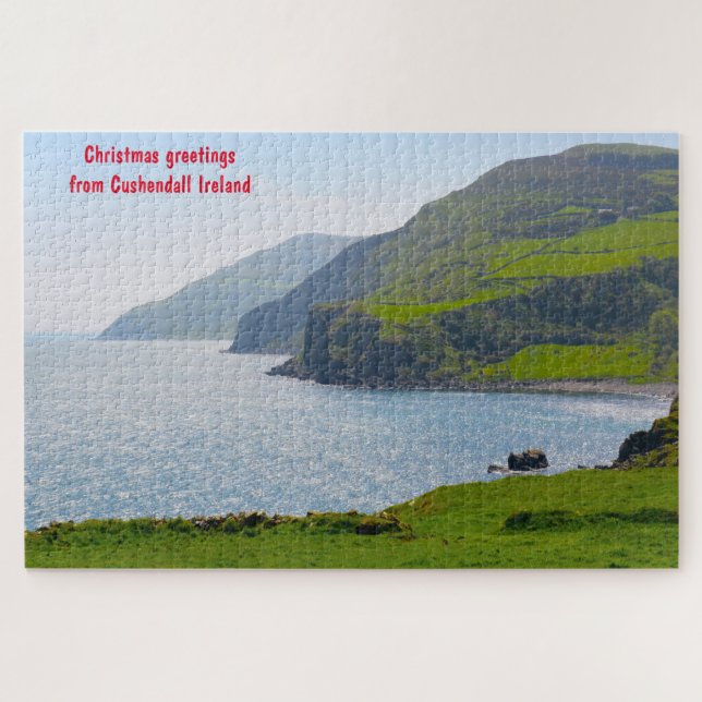 Quebra-cabeça de Cushendall Irlanda (Horizontal)