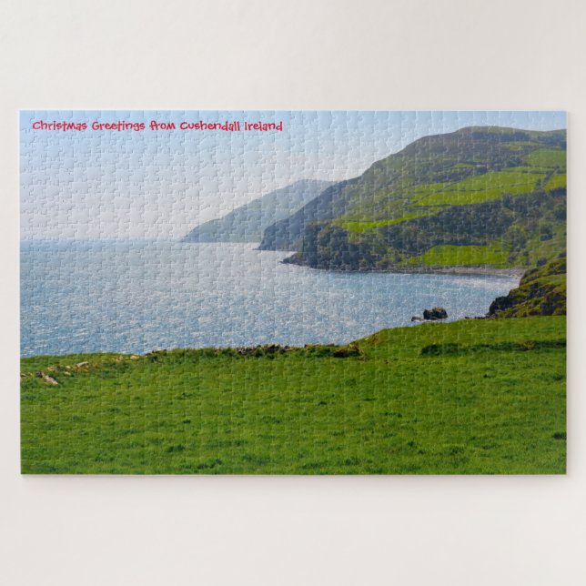 Quebra-cabeça de Cushendall Irlanda (Horizontal)