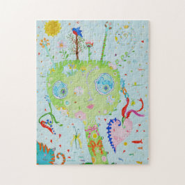 Quebra-cabeça de dentro do jardim