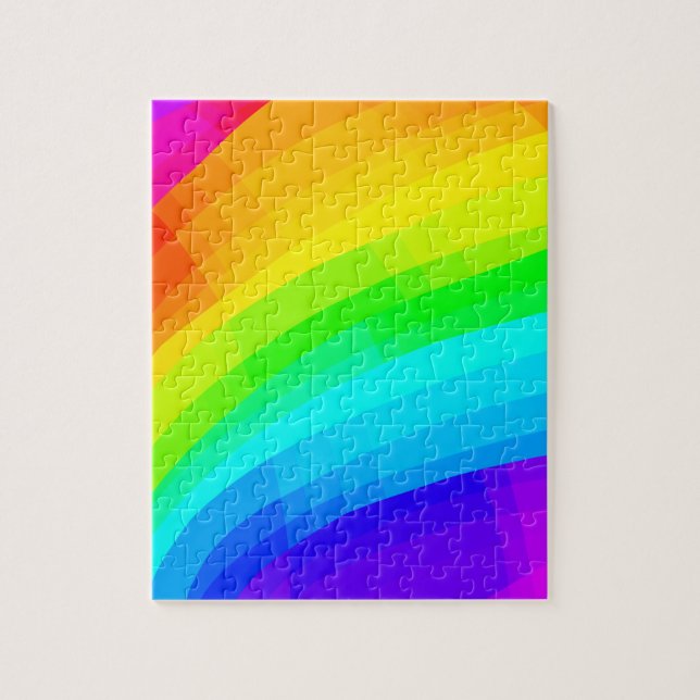 Quebra-cabeça de Desafio e Diversão do Arco-Íris B (Vertical)