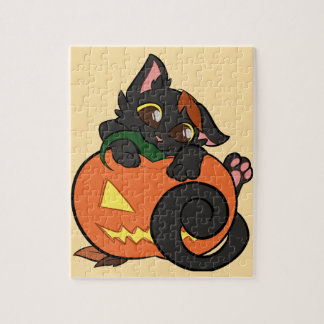 Quebra-cabeça de desenho de gato