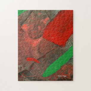 Quebra-cabeça de design abstrato