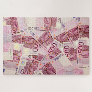 Quebra-cabeça de dinheiro de euros realmente impo