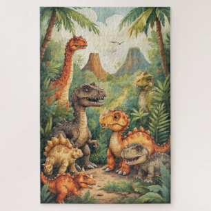 Quebra-cabeça de Dinossauro Final