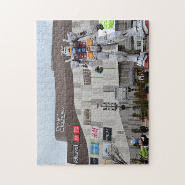 Quebra-cabeça de DiverCity Tokyo Gundam (Vertical)