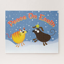 Quebra-cabeça de Diversão de Neve