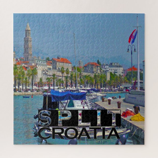 Quebra-cabeça de Dividir Quadrado (Vertical)