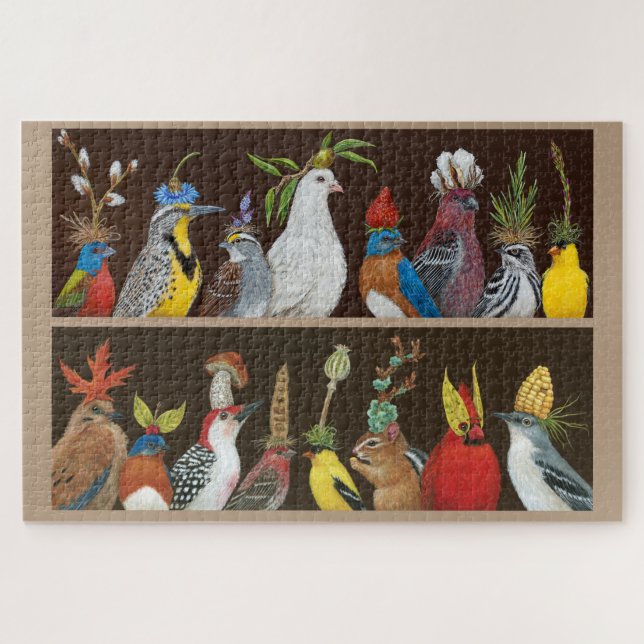 Quebra-cabeça de dois partidos (Horizontal)