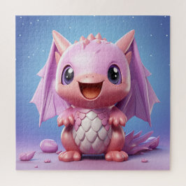 Quebra-cabeça de dragão de bebê bonito