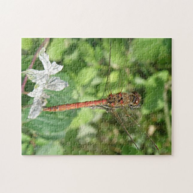 Quebra-cabeça de Dragonfly Dark (Horizontal)