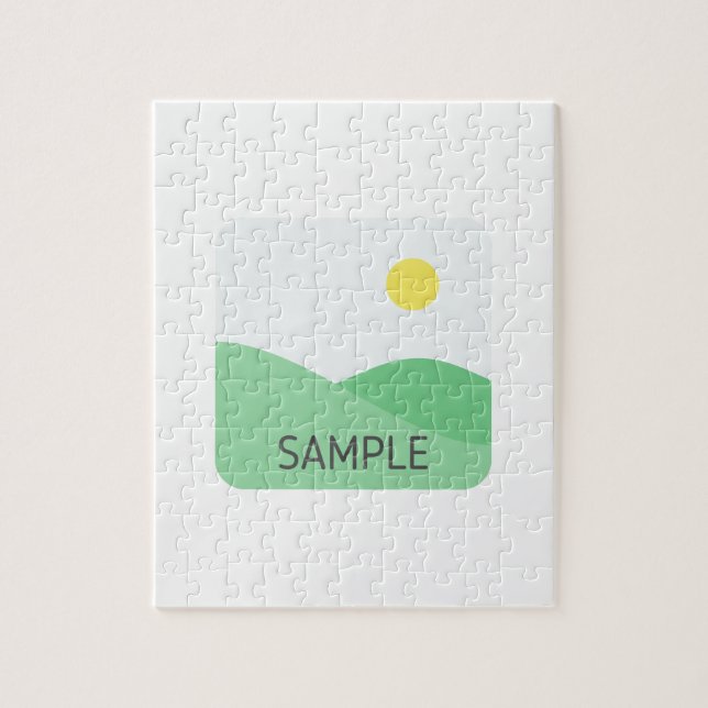 Quebra-cabeça de ecrã panorâmico personalizável (Vertical)