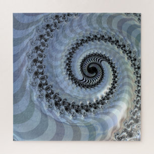 Quebra-cabeça de Elegância Espiral Fractal