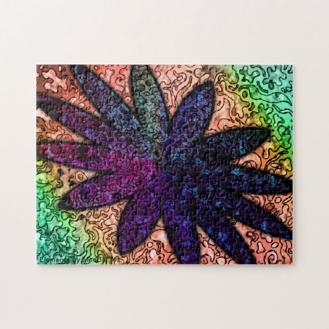 Quebra-cabeça de Elementos (Horizontal)