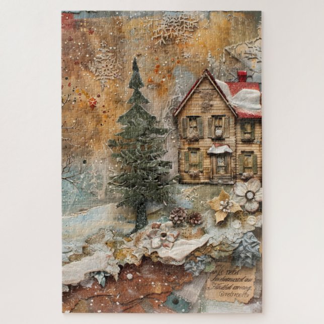 Quebra-cabeça de Ephemera Natal (Vertical)