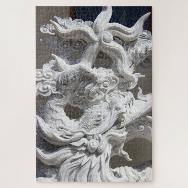 quebra-cabeça de escultura do dragão (Vertical)