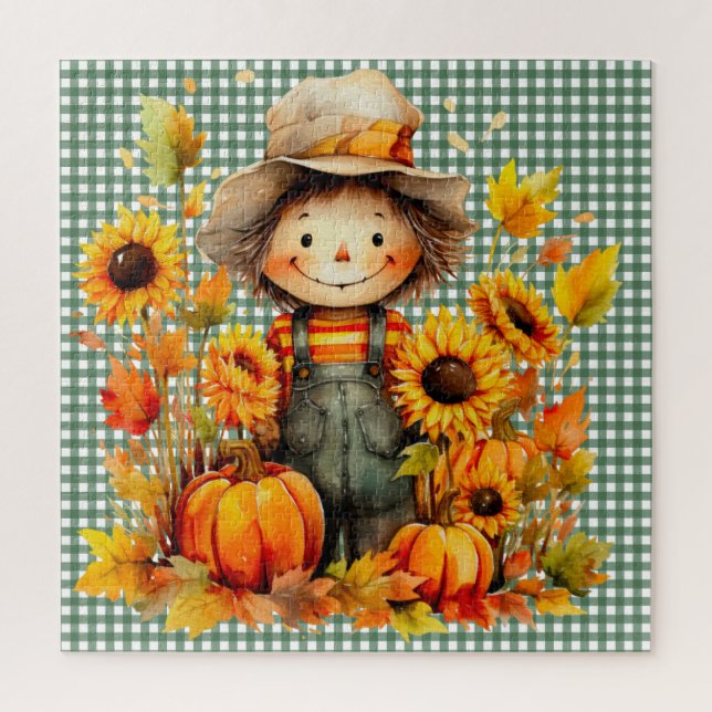 Quebra-cabeça de espantalho (Vertical)