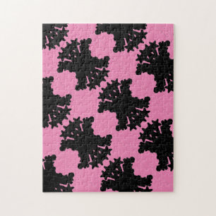 Quebra-cabeça de Espelhamento Preto Difícil