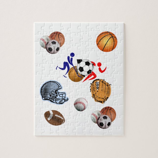 Quebra-cabeça de esporte (Vertical)
