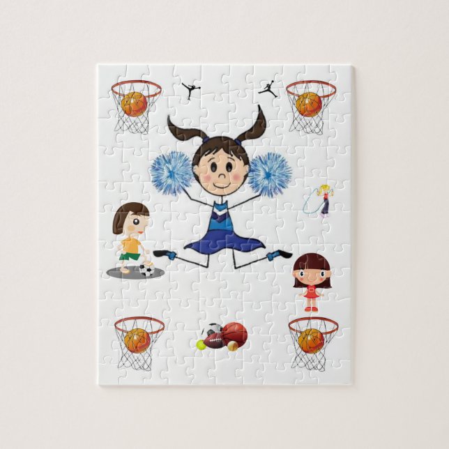 Quebra-cabeça de esporte (Vertical)