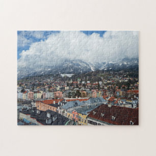 quebra-cabeça de exibição panorâmica Innsbruck