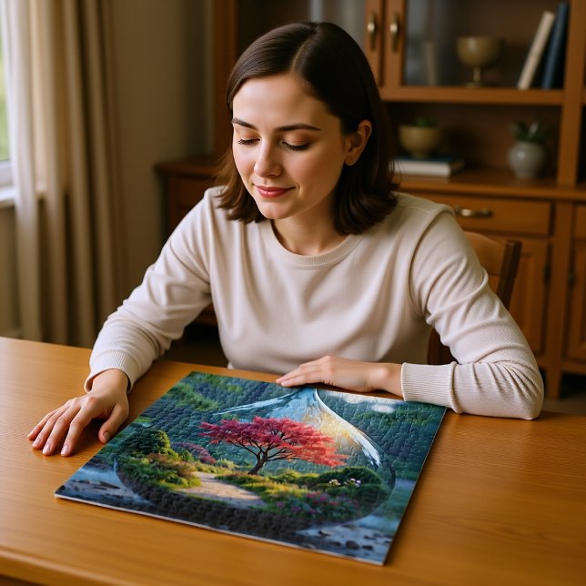 Quebra-cabeça de Fantasia do Jardim Encantado da Á (Criador carregado)