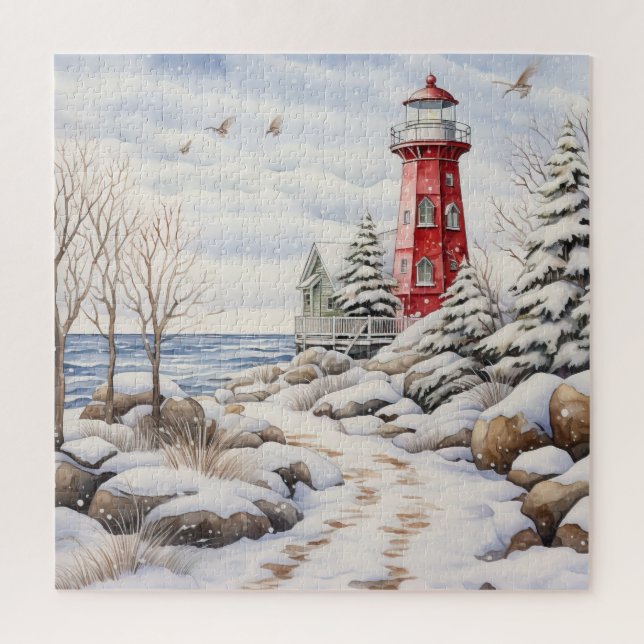 Quebra-cabeça de farol (Vertical)