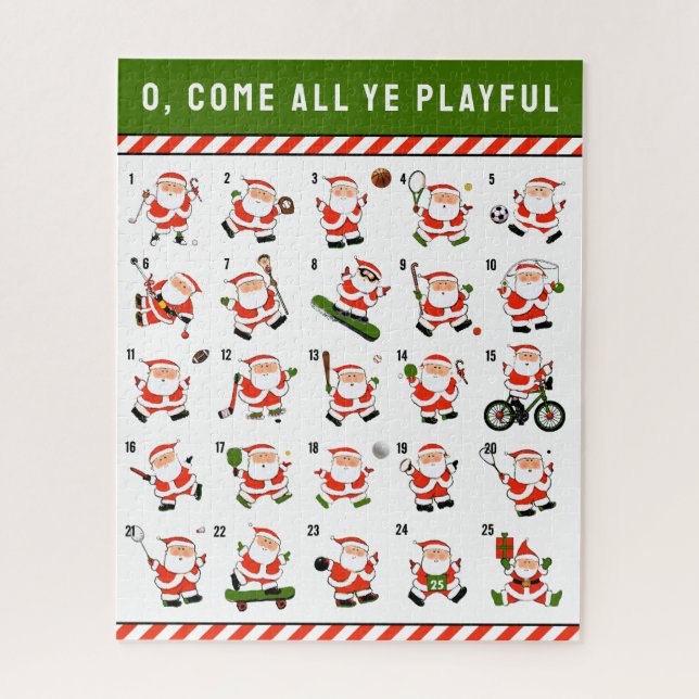 Quebra-cabeça de Fãs de Esportes Personalizadas pa (Vertical)