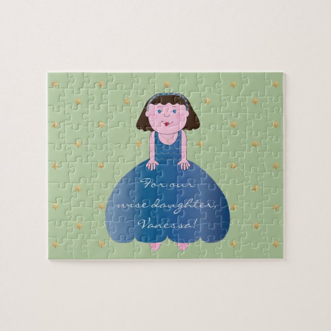 Quebra-cabeça de Filha Sábio de Passover para Cria (Horizontal)