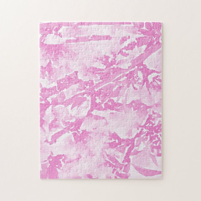 Quebra-cabeça de Flor de Cereja Rosa Difícil (Vertical)