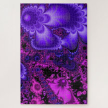 Quebra-cabeça de Flor Fractal