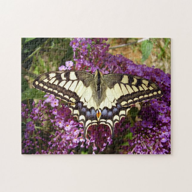 Quebra-cabeça de Fotografia da Borboleta Swallowta (Horizontal)