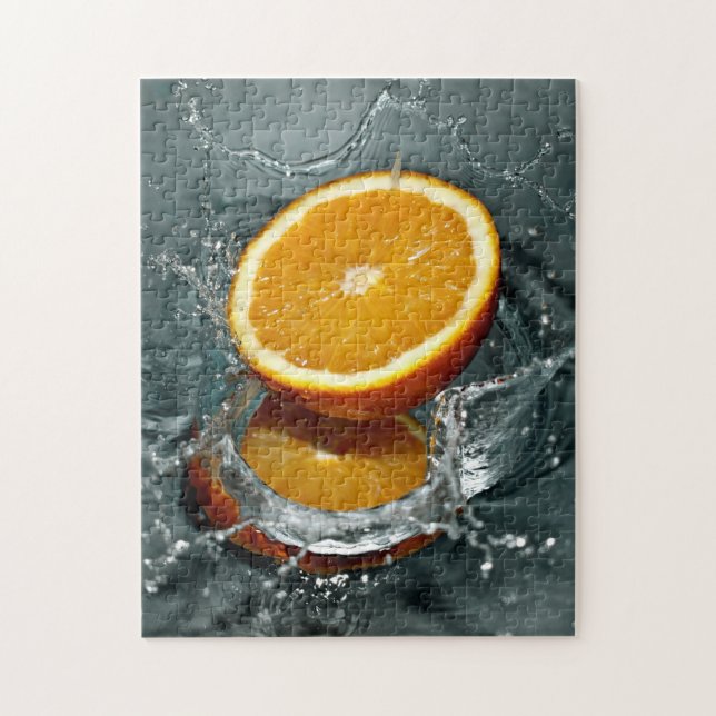 Quebra-cabeça de Fotografia de Abertura Laranja (Vertical)