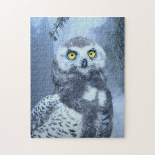 Quebra-cabeça de Fotografia de Snow Owl
