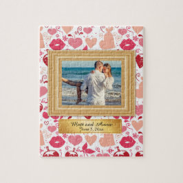 Quebra-cabeça de Fotografia do Casal Namorado Româ