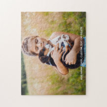 Quebra-cabeça de Fotografia Personalizada com Cria
