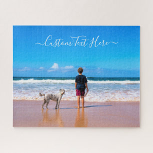 Quebra-cabeça de Fotografia Pet Personalizada e Te