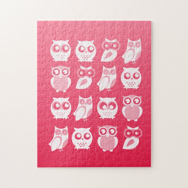 Quebra-cabeça de Fotografias do Owls (Vertical)