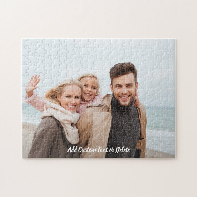 Quebra-cabeça de Fotografias Personalizadas da Fam (Horizontal)