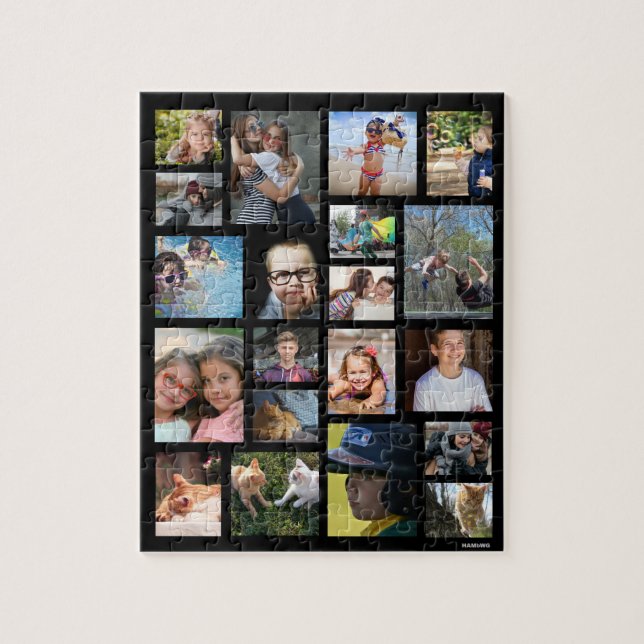 Quebra-cabeça de fotos com 20 Modelos - HAMbWG (Vertical)