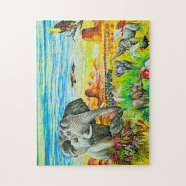 Quebra-cabeça de Fotos com Caixa de Presentes