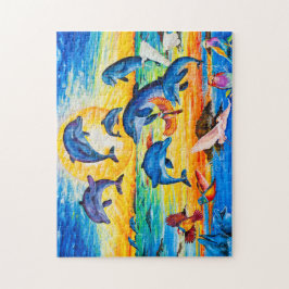 Quebra-cabeça de Fotos com Caixa de Presentes