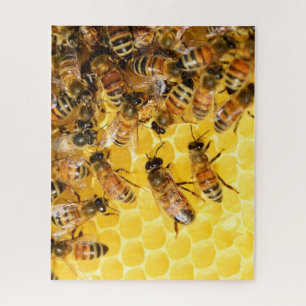 Quebra-cabeça de Fotos de Bee Hive Honey Bees