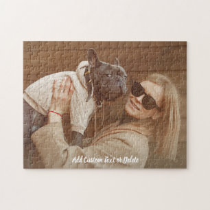 Quebra-cabeça De Fotos De Cão Personalizado Com 