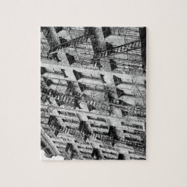 Quebra-cabeça de fuga de incêndios no povoamento o