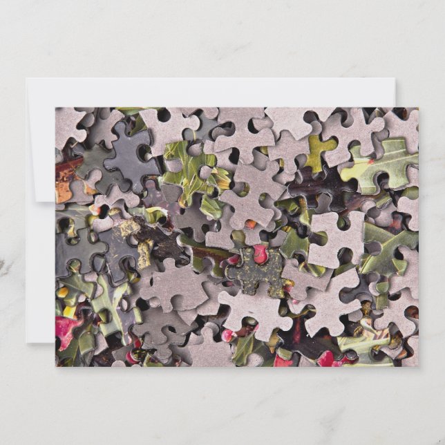 Quebra-cabeça de fundo do quebra-cabeça (Frente)