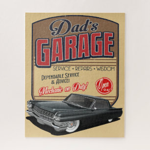 Quebra-cabeça de Garagem do Cadillac 1964