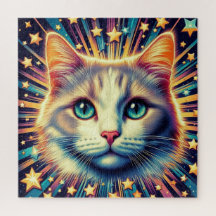 Quebra-cabeça de gato!